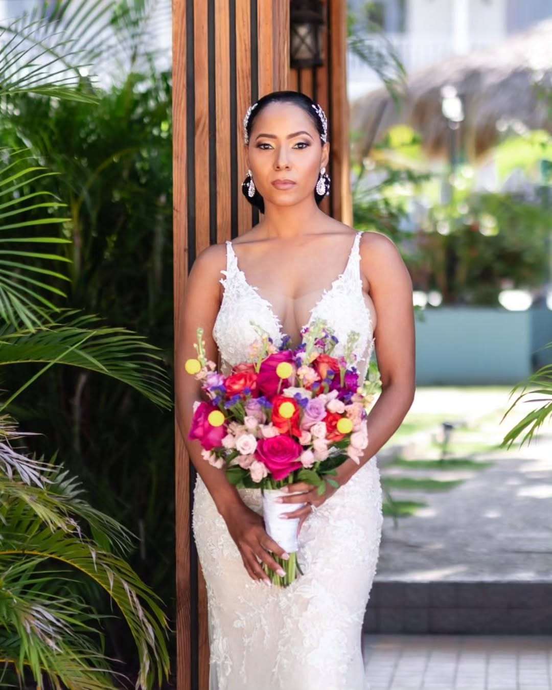 Bridal makeup look